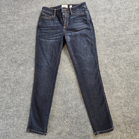 Miss Me Denim - Miss Me Jeans Women 27 Button Fly Straight Blue Denim Pockets